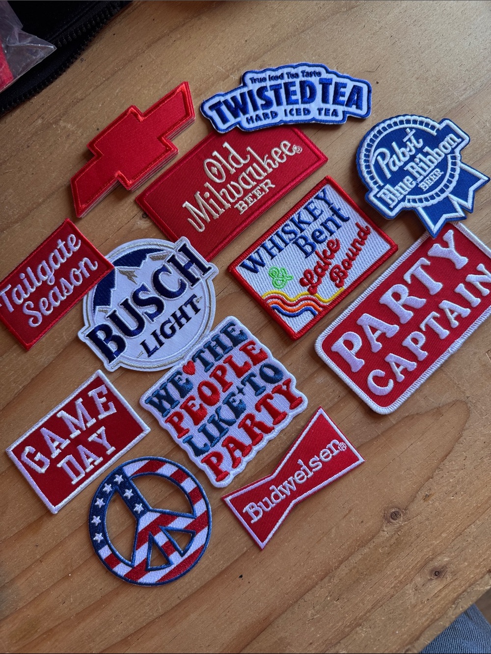 American Assorted Embroidered Patch bundle - Picture 2 of 2